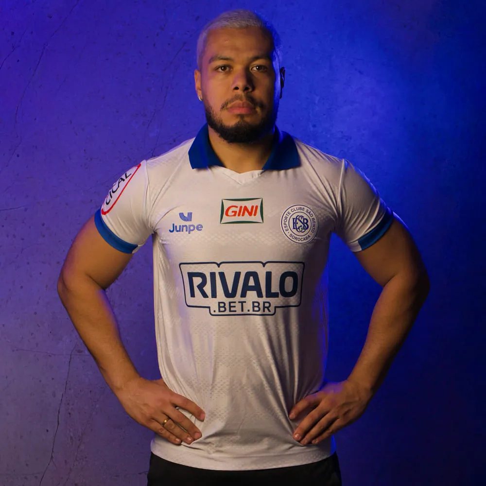 Camisa São Bento II Junpe 2026 Jogador C/Patrocínio Branca